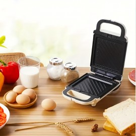 Small Multifunctional Waffle Maker Sandwich Machine Home Breakfast Maker Bread Machine Small Electric Fryer Double-Sided Heating Dual Plate Any Switch