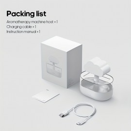 Simulated raindrop aroma diffuser machine colorful light rain mist essential oil diffuser USB desktop atmosphere rain cloud water drip humidifier