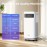 Powerful Portable Air Purifier with True HEPA H13 Filter, Smart App Control, 4-in-1 Air for Allergens, Dust, Smoke, Odors, Pollen, Pet Dander, Mold Spores, 99.99% Efficiency, 0.1, Quiet Operation, Compact & Stylish Design for Home, Car, Office, Large Room Coverage, Energy-Efficient, Durable & Easy Maintenance, Black/White, Ideal for Allergen-Free Air, Air Purifier For Home, Car Air Purifier, Smoke Eliminator, Purifier Air, Home Air Purifier, Air Filter For Home,