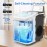 Countertop Ice Maker Machine - 9 Cubes in 7 Mins, 20lbs/24Hrs, 2 Sizes Bullet Ice, Self-Cleaning with Scoop & Basket, 115V US Plug for Home, Kitchen, Parties, Ice Maker Machine for Countertop