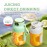 1pc 43.96oz Portable Wireless Juicer with Straw Lid - Compact Battery-Powered Design, Rechargeable Lithium Battery, 10+ Juicing Sessions per Charge