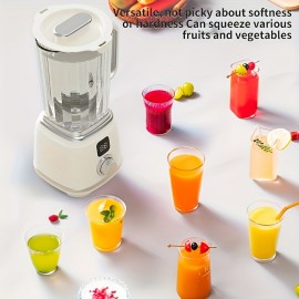 USB-Powered Mini Portable Blender & Ice Crusher with 22000 RPM Motor - Compact Handheld Smoothie Maker, Juicer, Milkshake Maker, Ice Crusher - USB Charging, For Home, Travel, Office - Ideal For Fruits, Vegetables, Portable Blender, Travel Essential