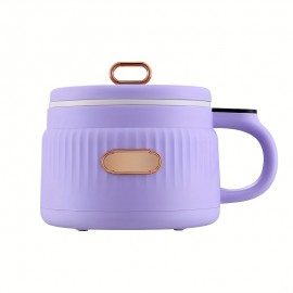 1.6L Electric Cooking Pot & Electric Hot Pot | Multifunctional Electric Stew Pot & Electric Frying Pan | US Plug | Timer Function Available | Intelligent Heat Preservation | Suitable for 1 - 3 People | Portable for Kitchen, Dormitory and Office Use