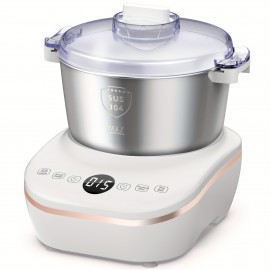 7L(7.3QT)Electric Dough Mixer with Ferment Function, Bread Maker Machine, Dough Maker Machine with 304 Stainless Steel Bowl, Microcomputer Timing, Household Flour Kneading Machine for Pizza Bread, Christmas Gift