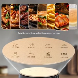 1pc air fryer | 110V |152.18-ounce air fryer|Compact design|air fryer machine|Fully automatic French fries machine|bakery equipment|Portable electric fryer|Suitable for crispy French fries, chicken wings and snacks|Christmas Eve