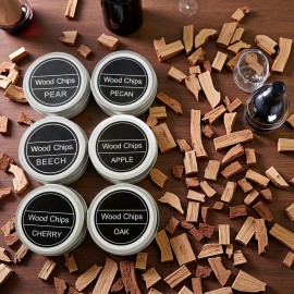 Electric Whiskey Smoker Kit, Cocktail Whiskey Smoker Infuser Kit with 6 Flavors Wood Chips Whiskey Gifts for Birthday Bourbon for Man Dad, Husband Boyfriend Drink Lover