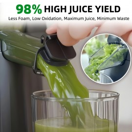 Celiberry Slow Masticating Cold Press Juicer Machine with 4.1